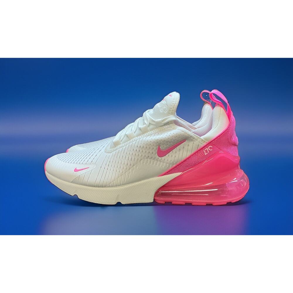 Size 7 - Nike Air Max 270 Summit White Pink Spell W - Picture 5 of 7
